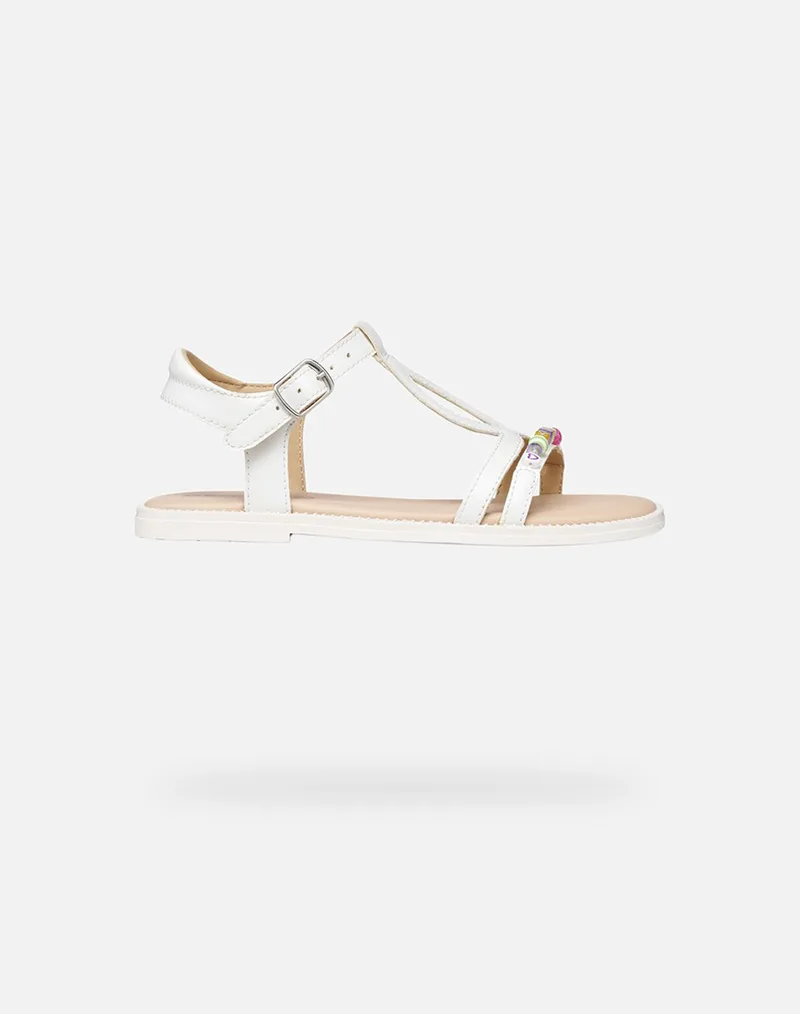 GEOX J SANDAL KARLY J6535H000BCC1000 36-41-C1000 White