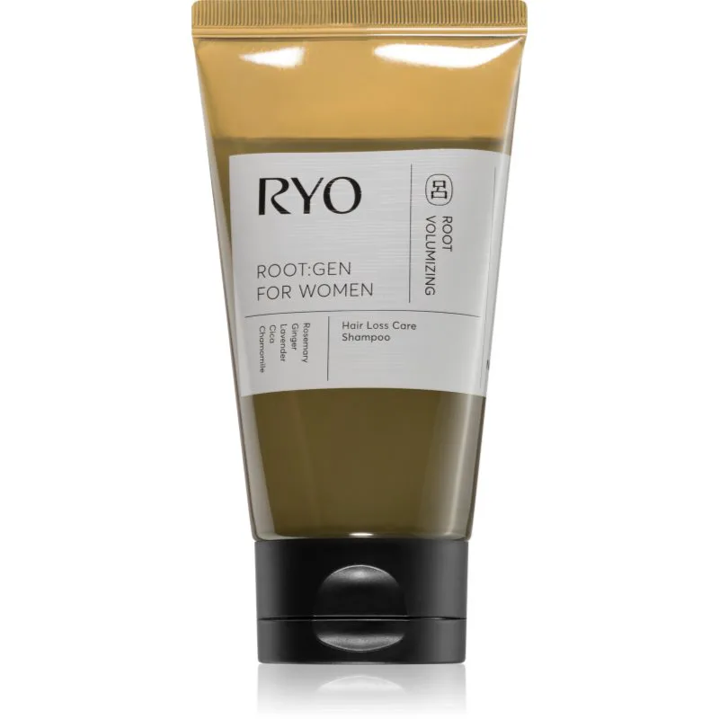RYO Root:Gen Hair Loss Care Shampoo δυναμωτικό σαμπουάν κατά της τριχόπτωσης για γυναίκες 100 ml