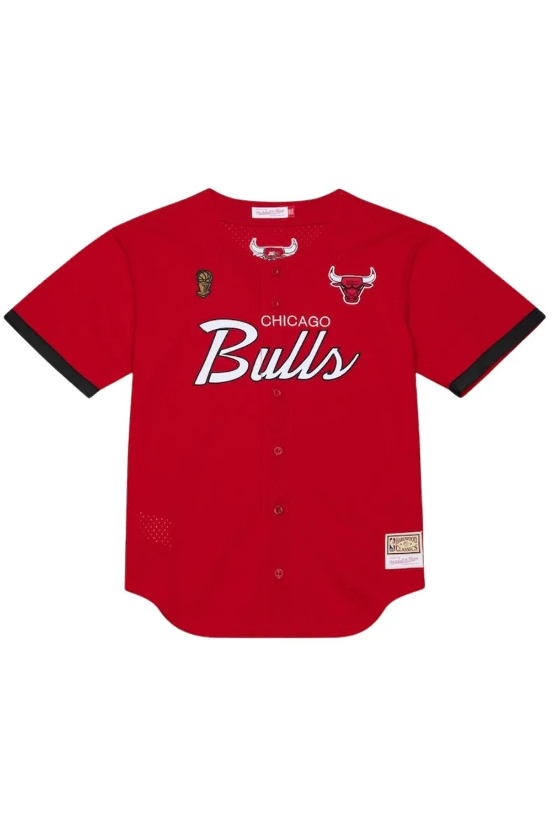 Mitchell & Ness Chicago Bulls Mesh - Πουκάμισο-TP16323-CBUSCAR