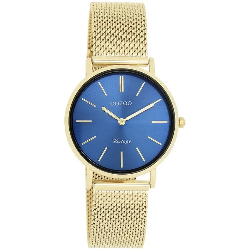 Ρολόι Γυναικείο OOZOO TimePieces Χρυσό Metallic Bracelet C20292 C20292