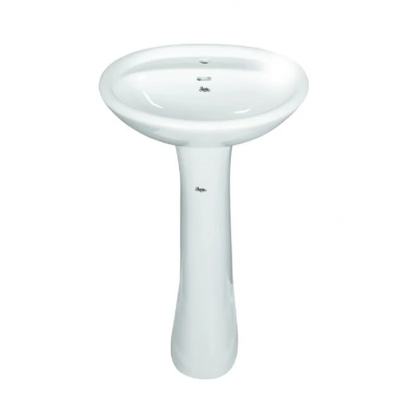 Νιπτήρας με Κολώνα Sanitary σειρά Tondaki 0033 (51x41cm)
