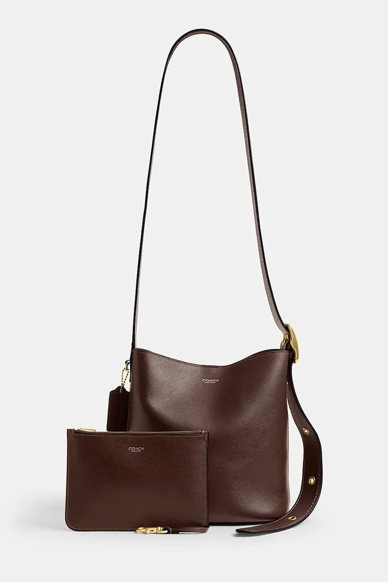 Coach χιαστί Γυναικεία δερμάτινη Bleecker Bucket Bag 21