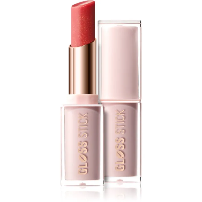 Revolution Pout Lip Gloss Stick ενυδατικό στιλπνό κραγιόν απόχρωση Shimmer Sugar Cookie Ροζ 3 γρ