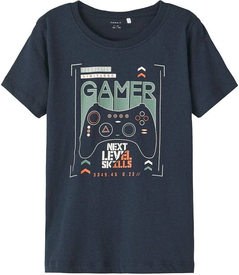T-SHIRT NAME IT 13213230 NKMBERT ΣΚΟΥΡΟ ΜΠΛΕ (122-128 CM)-(7-8 ΕΤΩΝ)