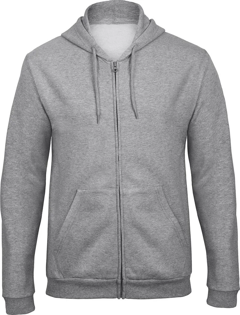 Unisex Φούτερ με Κουκούλα WUI25 B&C ID205 50/50 Heather Grey