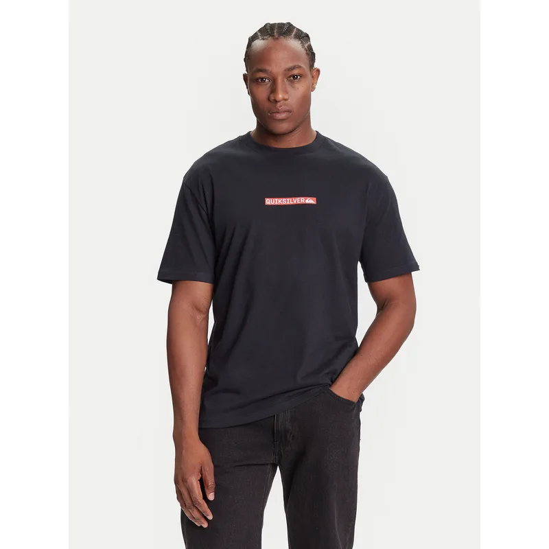 Quiksilver T-Shirt Dna Clicker Tee EQYZT08207 Μαύρο Comfort Fit