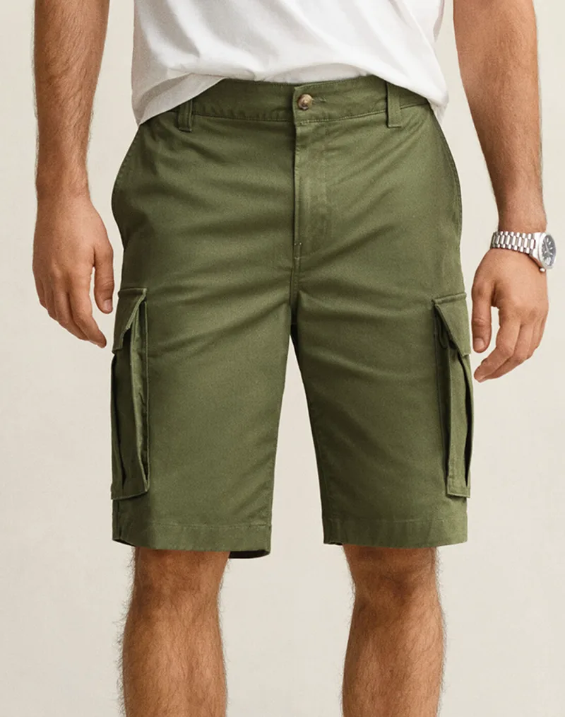 GANT ΣΟΡΤΣ REG CLASSIC CARGO SHORTS 3G205630-379 DarkGreen