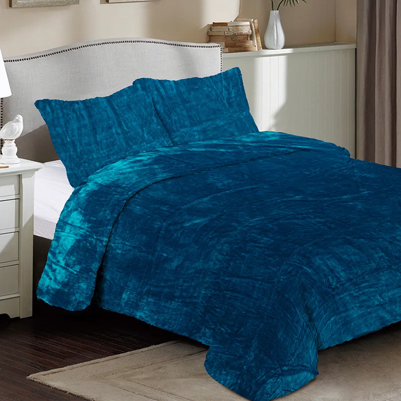 Κουβέρτα Fleece Υπέρδιπλη 220X240 Dimcol Solid 3 (220x240)