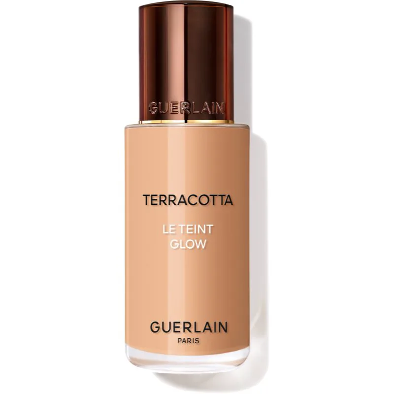GUERLAIN Terracotta Le Teint Glow υγρό μεικ απ για φωτεινότητα για φυσική εμφάνιση απόχρωση 4N Neutral 35 ml