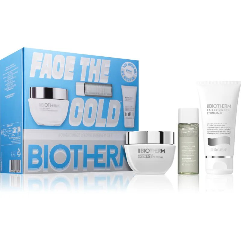Biotherm Aquasource Hydra Barrier Cream σετ δώρου για γυναίκες