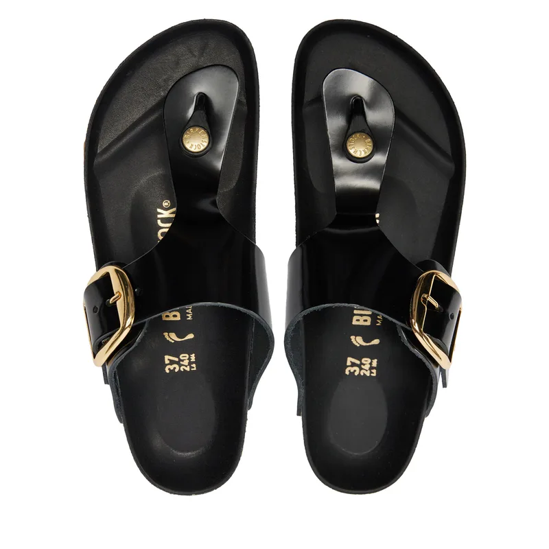 Σαγιονάρες Birkenstock Gizeh Buckle He 1021469 Μαύρο