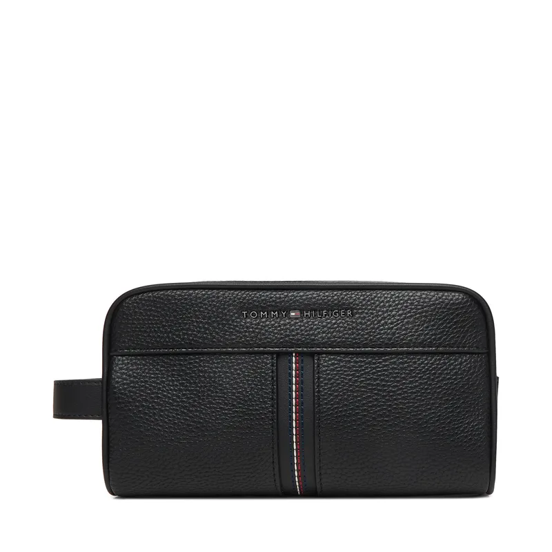 Τσαντάκι καλλυντικών Tommy Hilfiger Th Central Washbag AM0AM14172 Μαύρο