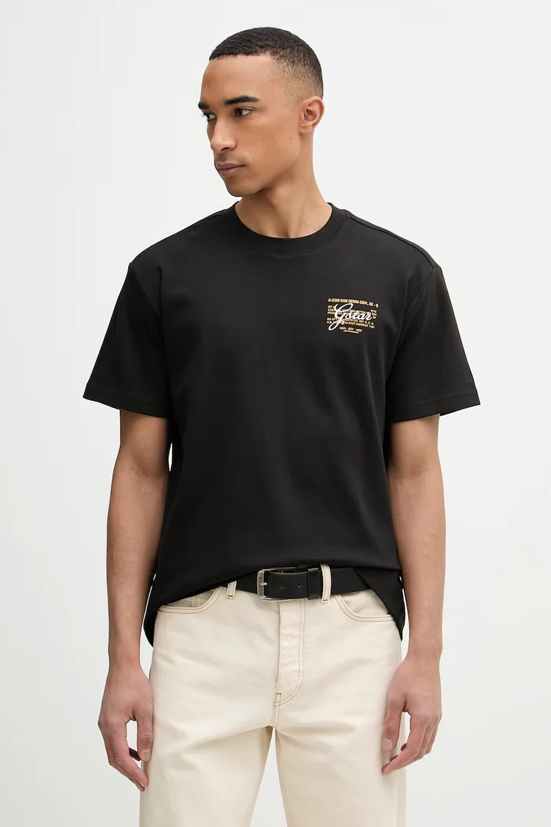G-Star T-shirt Ανδρικό Βαμβακερό Script gr