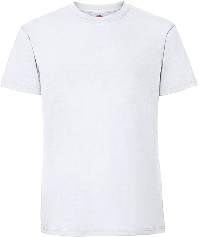 Ringspun Premium T-Shirt Iconic 195 Fruit of the Loom 61-422-0 White
