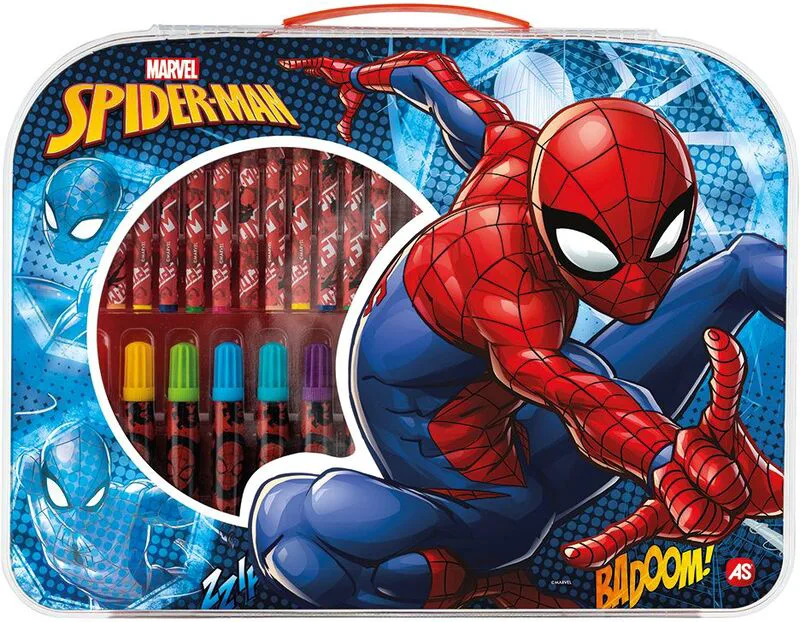 Spiderman Art Case-Σετ Ζωγραφικής (1023-66226)