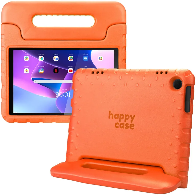 HappyCase Ανθεκτική Θήκη για Παιδιά - Lenovo Tab M10 3rd Gen 10.1" - Πορτοκαλί (8719246391392)