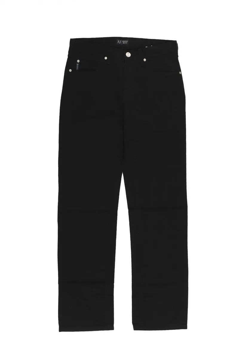 ARMANI JEANS ΠΑΝΤΕΛΟΝΙ 5ΤΣΕΠΟ ΨΙΛΟΡΙΓΕ ΜΑΥΡΟ