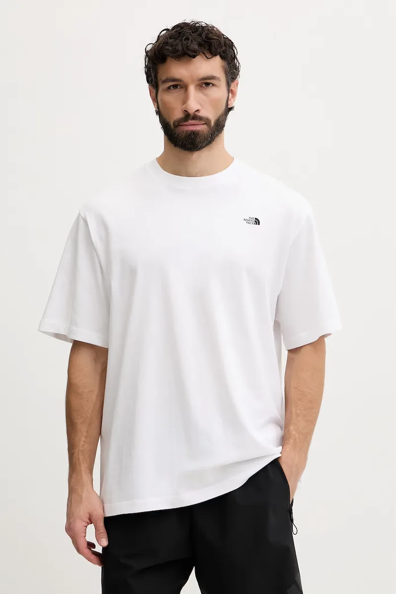 The North Face t-shirt ανδρικό βαμβακερό Essential Simple Dome