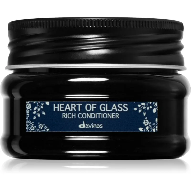 Davines Heart of Glass Rich Conditioner δυναμωτικό μαλακτικό για ξανθά μαλλιά 90 ml