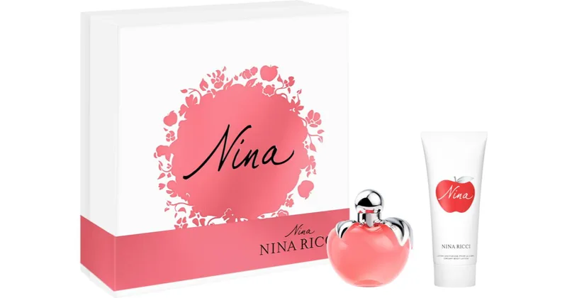 NINA RICCI Nina Women's Gift Set Eau de Toilette 50 ml + Perfumed Body Milk 75 ml