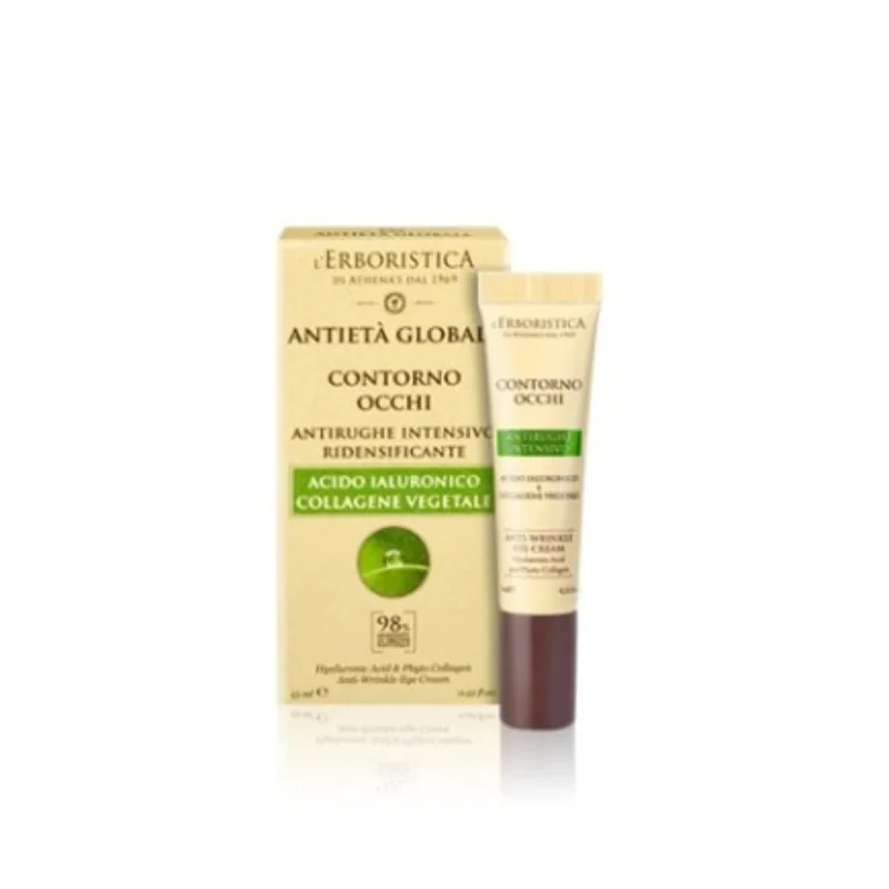 Global anti-aging herbal medicine for eye contour 15 ml intensive anti-wrinkle
