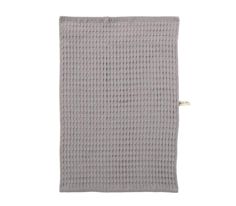Ποτηρόπανο Πικέ 45Χ68 Nef-Nef Homeware Wafflow/24 D.Grey