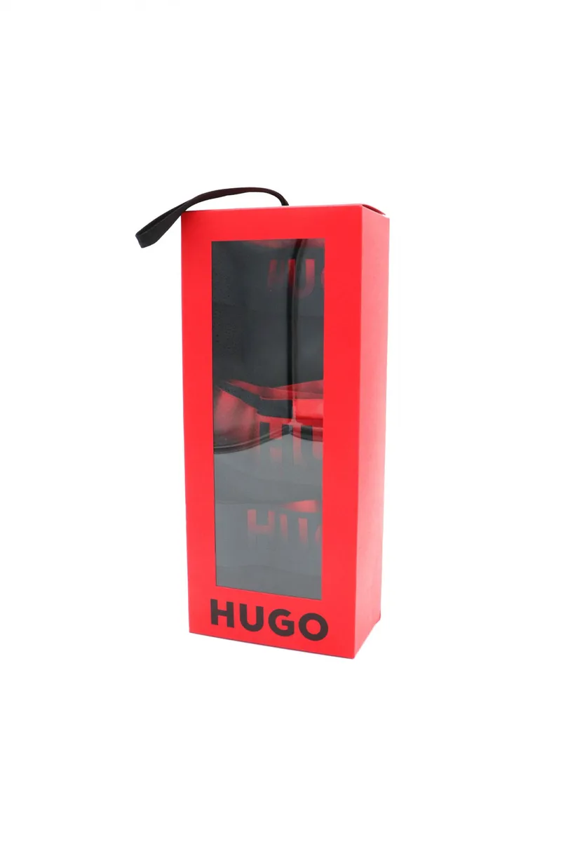HUGO ΕΣΩΡΟΥΧΑ TRUNK TRIPLET SPRAY LOGO ΜΑΥΡΟ