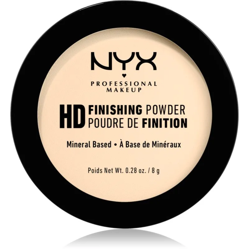 NYX Professional Makeup High Definition Finishing Powder πούδρα απόχρωση 02 Banana 8 γρ