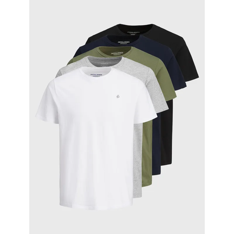 Jack & Jones Σετ t-shirts Jxj 12185714 Έγχρωμο Regular Fit
