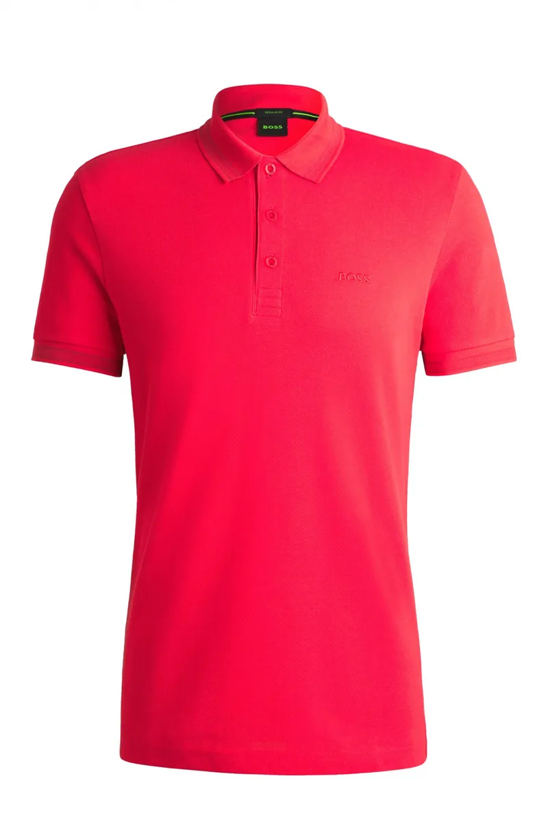 BOSS ATHLEISURE POLO REGULAR FIT PADDY ΚΟΡΑΛΙ