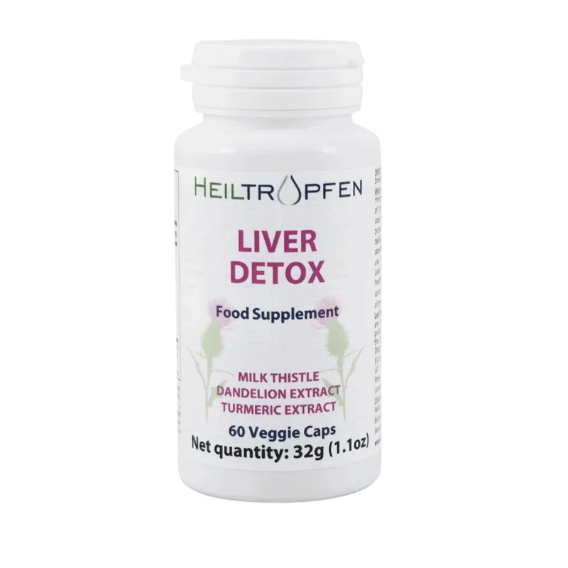 Heiltropfen Liver Detox -60 Capsules