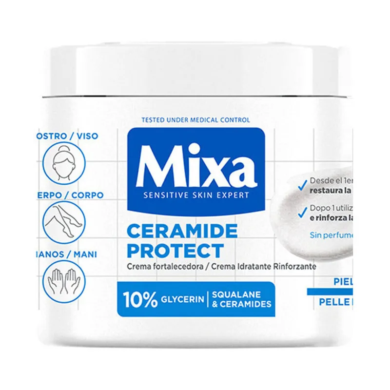 Ενυδατικές & θρεπτικές κρέμες Mixa Fortifying Cream for Dry Skin Ceramide Protect 400 ml
