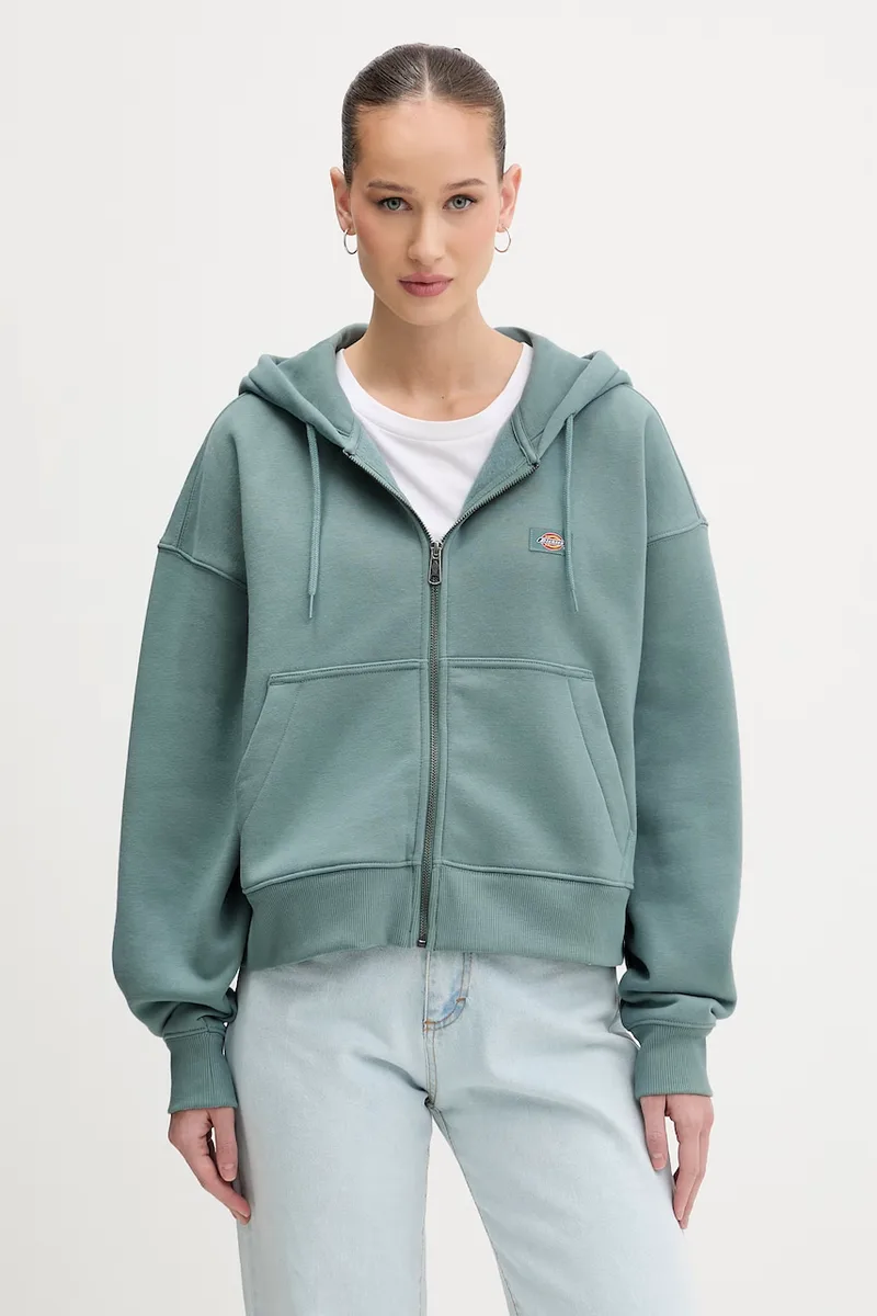 Dickies μπλούζα με κουκούλα και κουμπιά γυναικεία