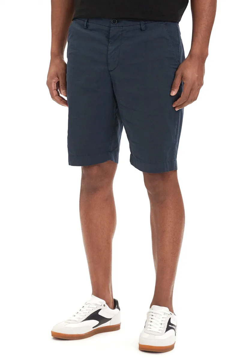 KARL LAGERFELD ΒΕΡΜΟΥΔΑ CHINO REGULAR FIT LUX LIGHT ΜΠΛΕ