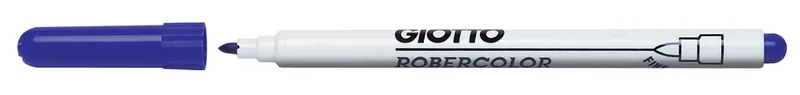 Μαρκαδόρος ασπροπίνακα με λεπτή μύτη Giotto Robercolor Whiteboard Marker - μπλε