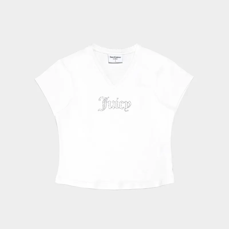 Juicy Couture Capped V-Neck Γυναικείο T-shirt (9000273814_79845)