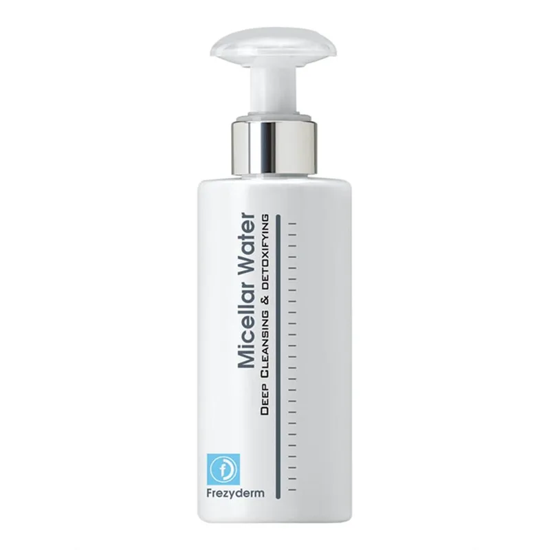 Frezyderm Deep Cleansing & Detoxifying Micellar Water Ενεργό Μικυλλιακό Νερό Καθαρισμού & Τόνωσης της Επιδερμίδας για Όλους τους Τύπους 200ml