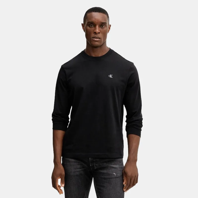 Calvin Klein Monogram Ανδρική Μπλούζα με Μακρύ Μανίκι (9000250184_1469)