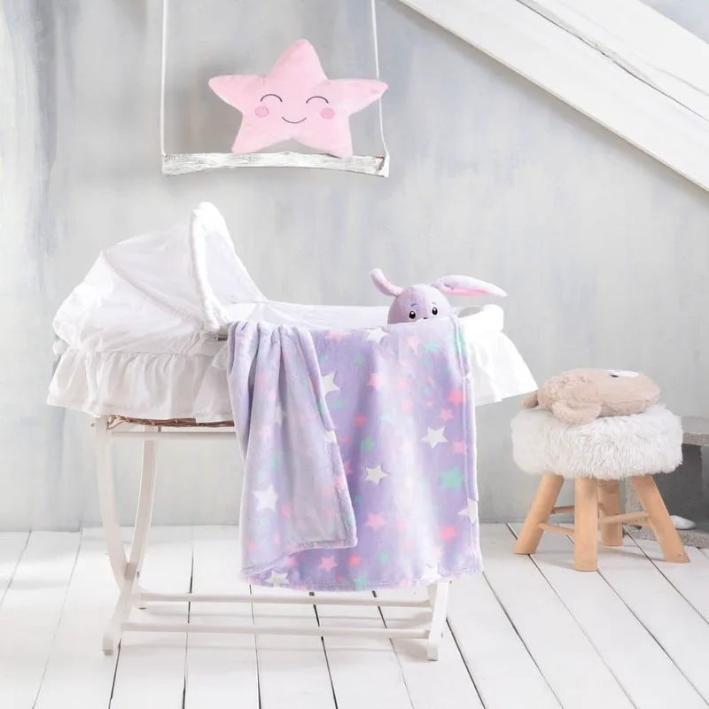 Κουβέρτα Fleece Κούνιας 110X140 Rythmos Starday (110x140)