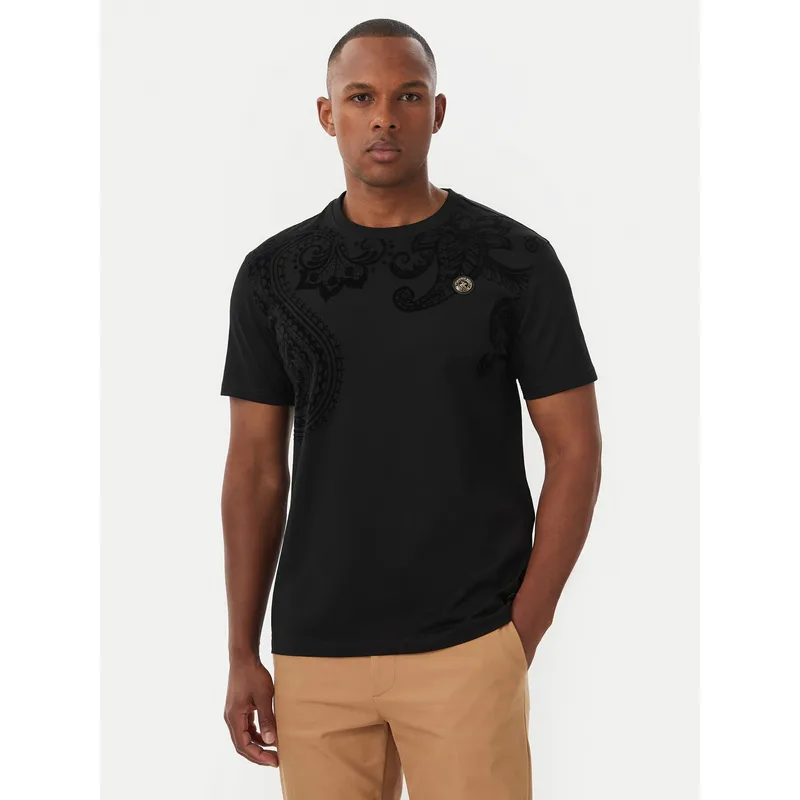 Beverly Hills Polo Club T-Shirt M1631-HR Μαύρο Regular Fit