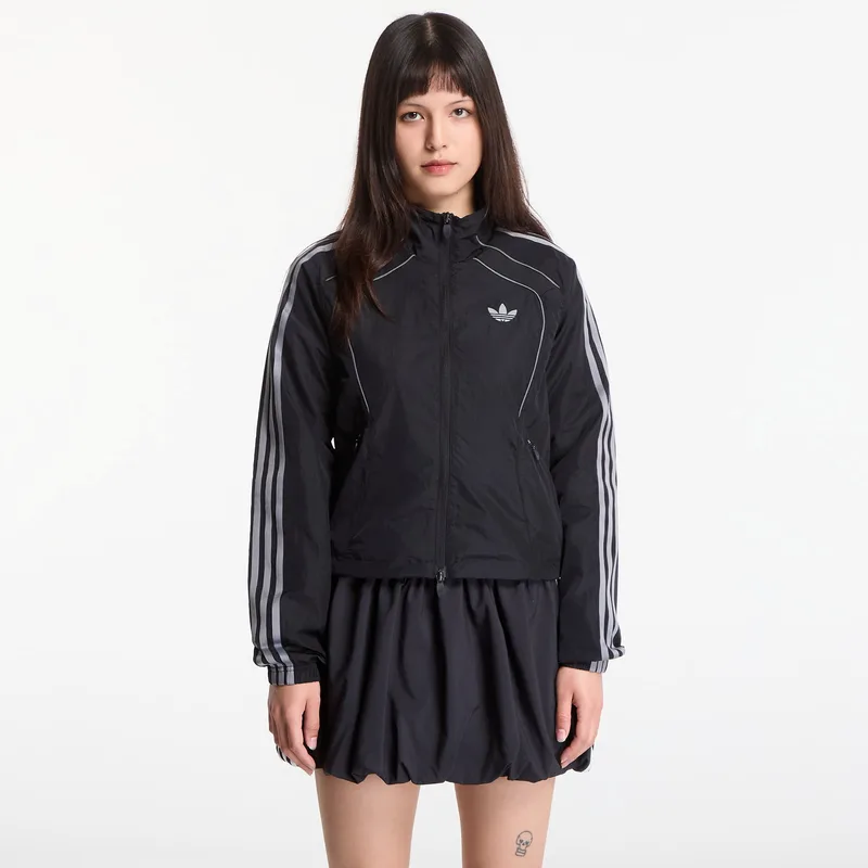 Μπουφάν adidas Teamgeist Tracktop Black/ Black Reflective/ Iron Met. L