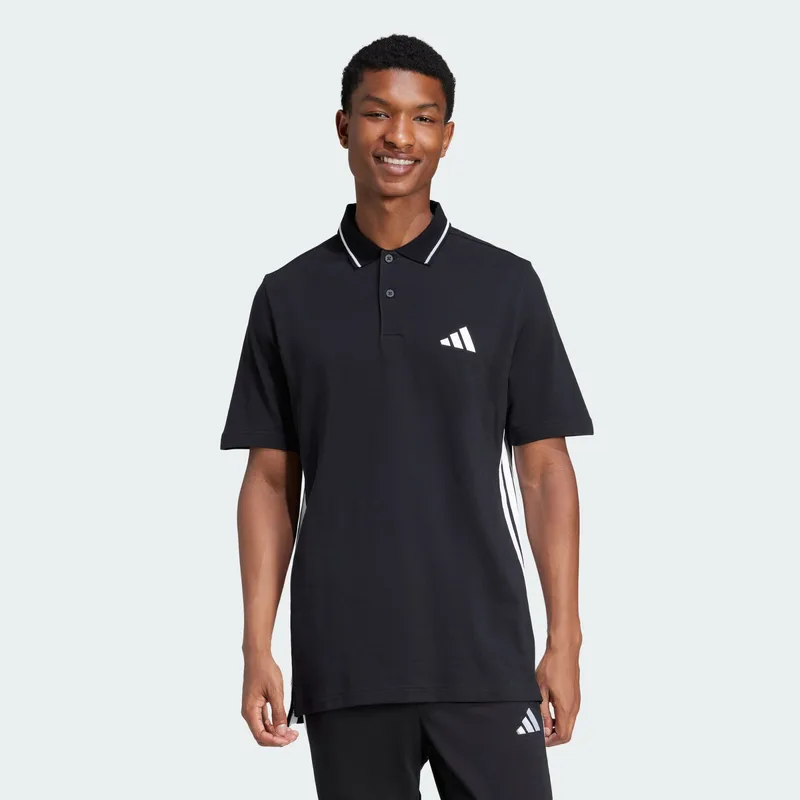 adidas Sportswear Essentials 3-Stripes Pique Polo Shirt (9000217397_22872)
