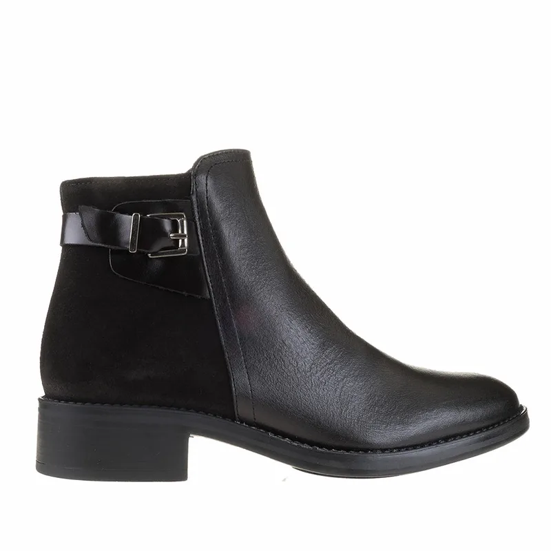 PATRICIA MILLER Low Cut Μποτάκι 35-41 - ΜΑΥΡΟ