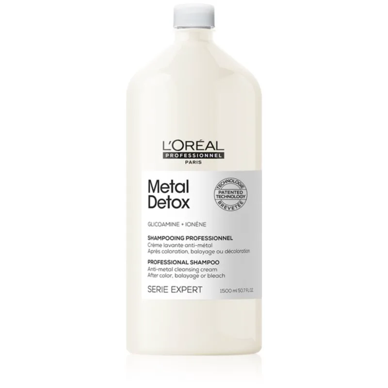 L’Oréal Professionnel Serie Expert Metal Detox σαμπουάν για βαθύ καθαρισμό για βαμμένα και κατεστραμμένα μαλλιά 1500 ml