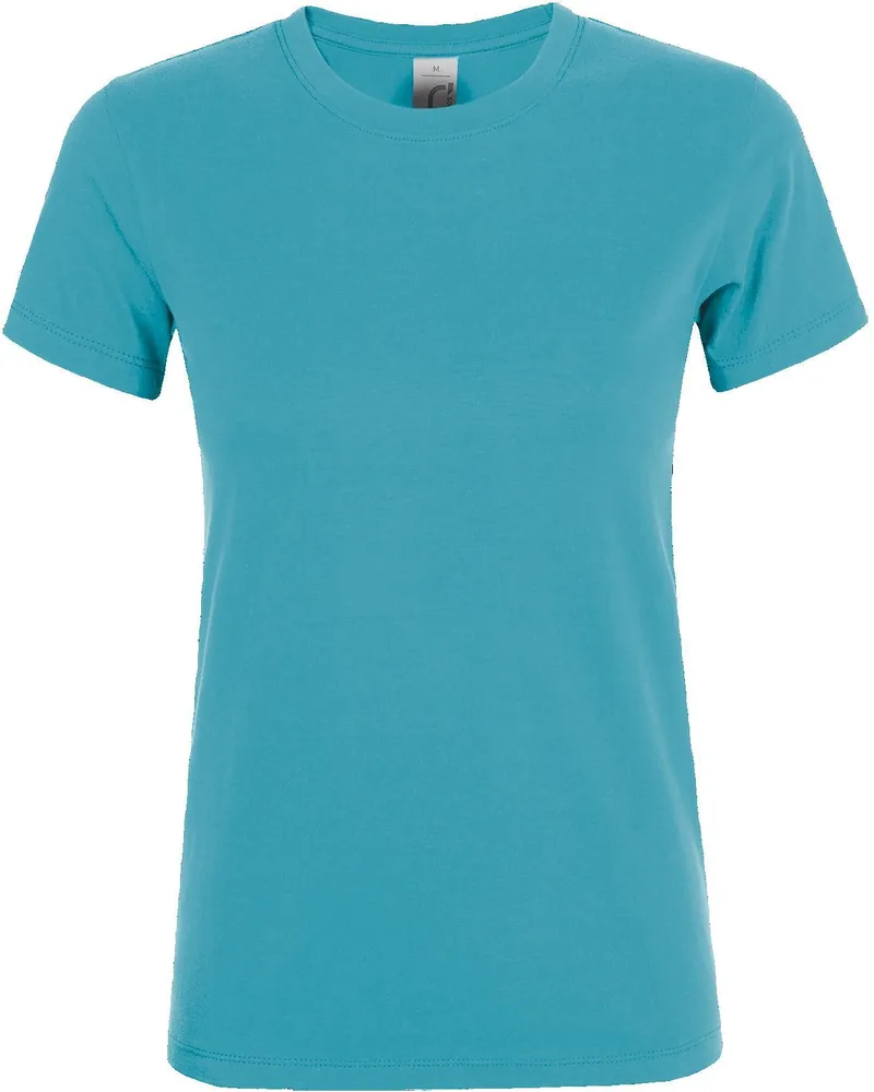 Γυναικείο T-shirt Regent Women SOLS 01825 Atoll Blue