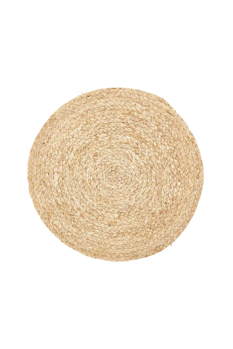 Coincasa σουπλά από ύφασμα φυτικής προέλευσης 38 cm - 007058293 Μπεζ