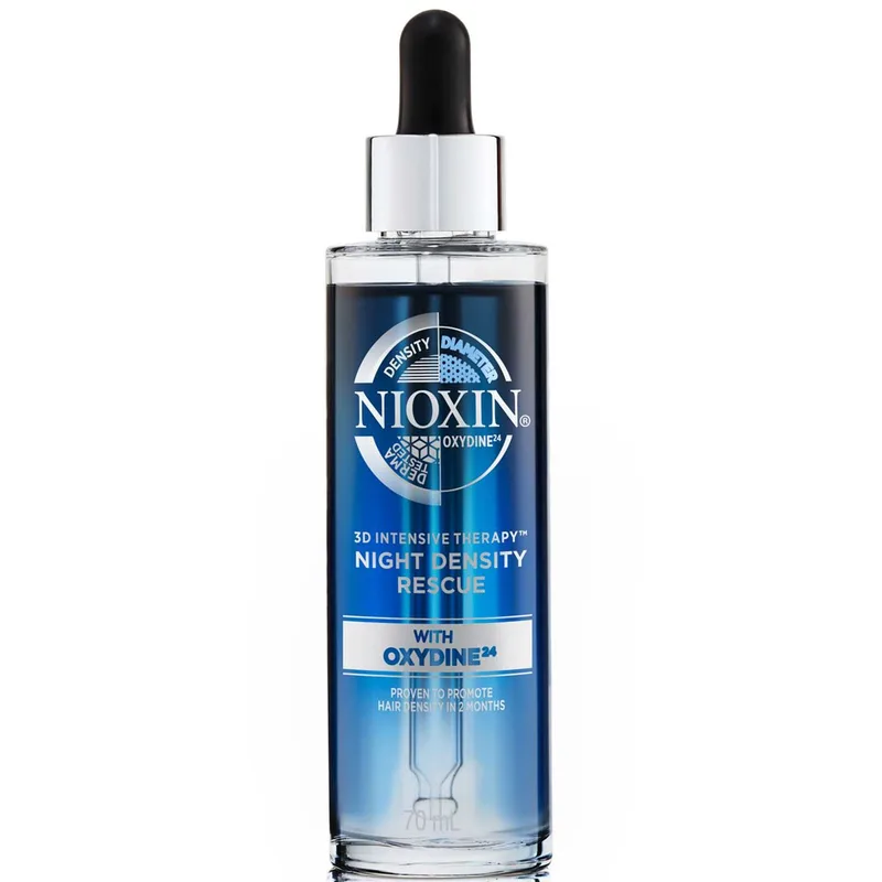 Nioxin Night Density Rescue Hair Serum Θεραπευτικός Ορός Νυκτός που Χαρίζει Πιο Πυκνά Μαλλιά 70ml