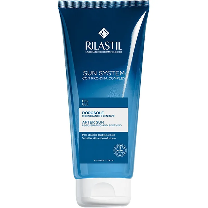 Rilastil Sun System After Sun Gel Καταπραϋντικό, Ενυδατικό Gel Προσώπου - Σώματος για Μετά την Έκθεση στον Ήλιο 200ml