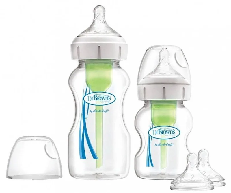 ΜΠΙΜΠΕΡΟ ΠΛΑΣΤΙΚΟ OPTIONS+ DR.BROWN'S 2 ΤΜΧ (1 ΜΠΙΜΠΕΡ0 270 ML - 1 ΜΠΙΜΠΕΡΟ 150 ML)