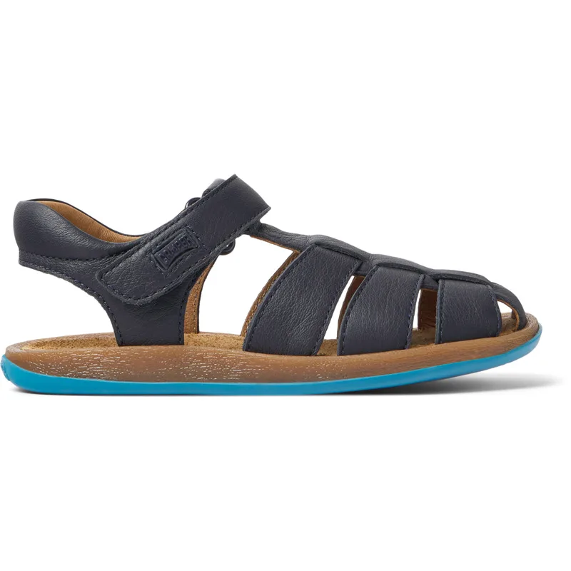 CAMPER Bicho - Πέδιλα Για Κορίτσια - Μπλε, Μέγεθος 31, Smooth leather